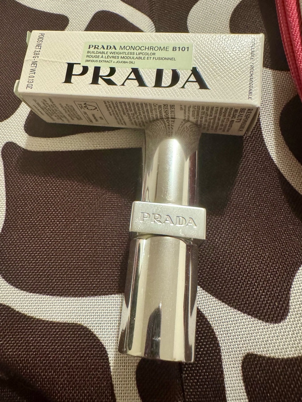 🆕 PRADA Monochrome Soft Matte B101 TIEPOLO Lipstick 💄